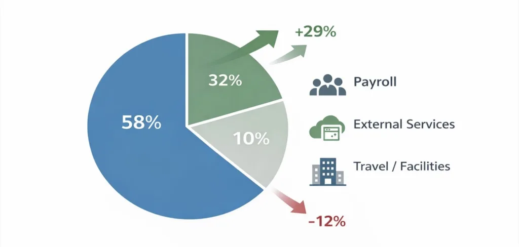 Corporate training budget shift from infrastructure to digital platforms