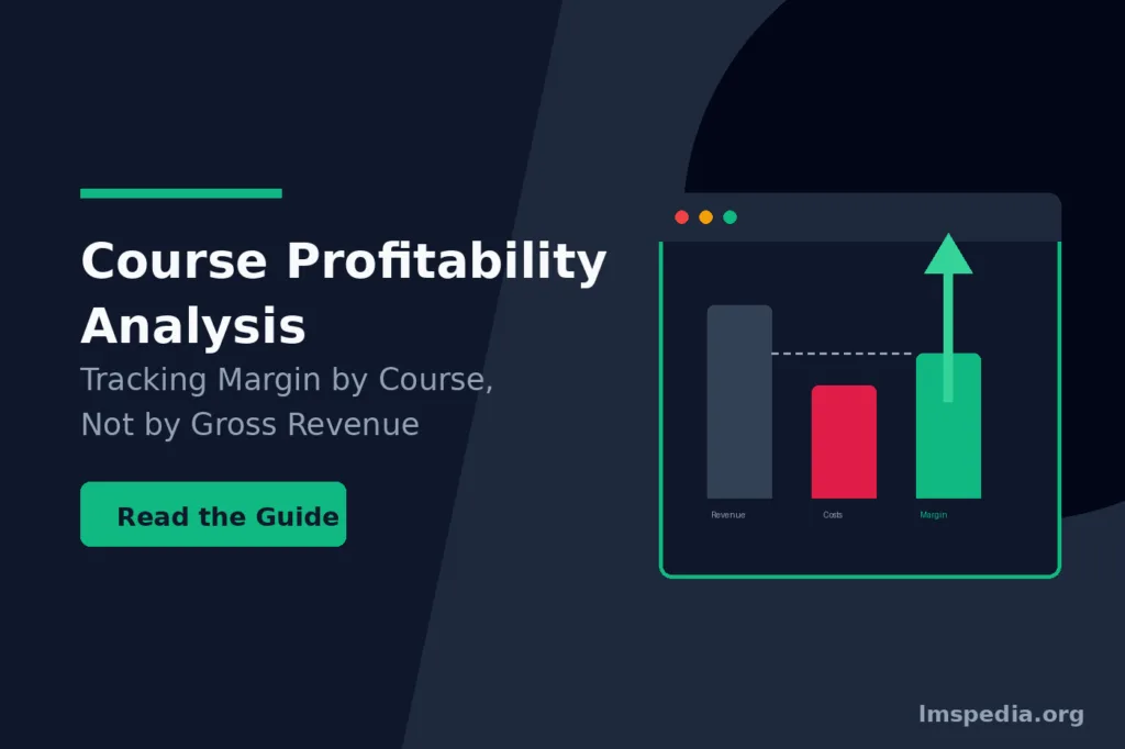 Course Profitability Analysis for Training Providers