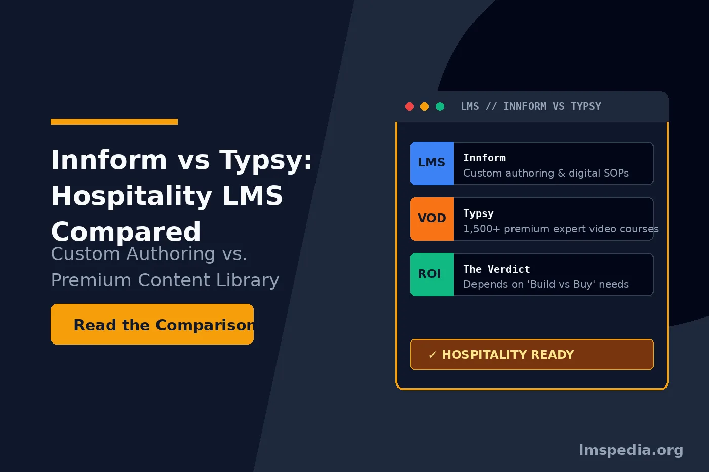 Innform vs Typsy Hospitality Staff Training Platforms Compared