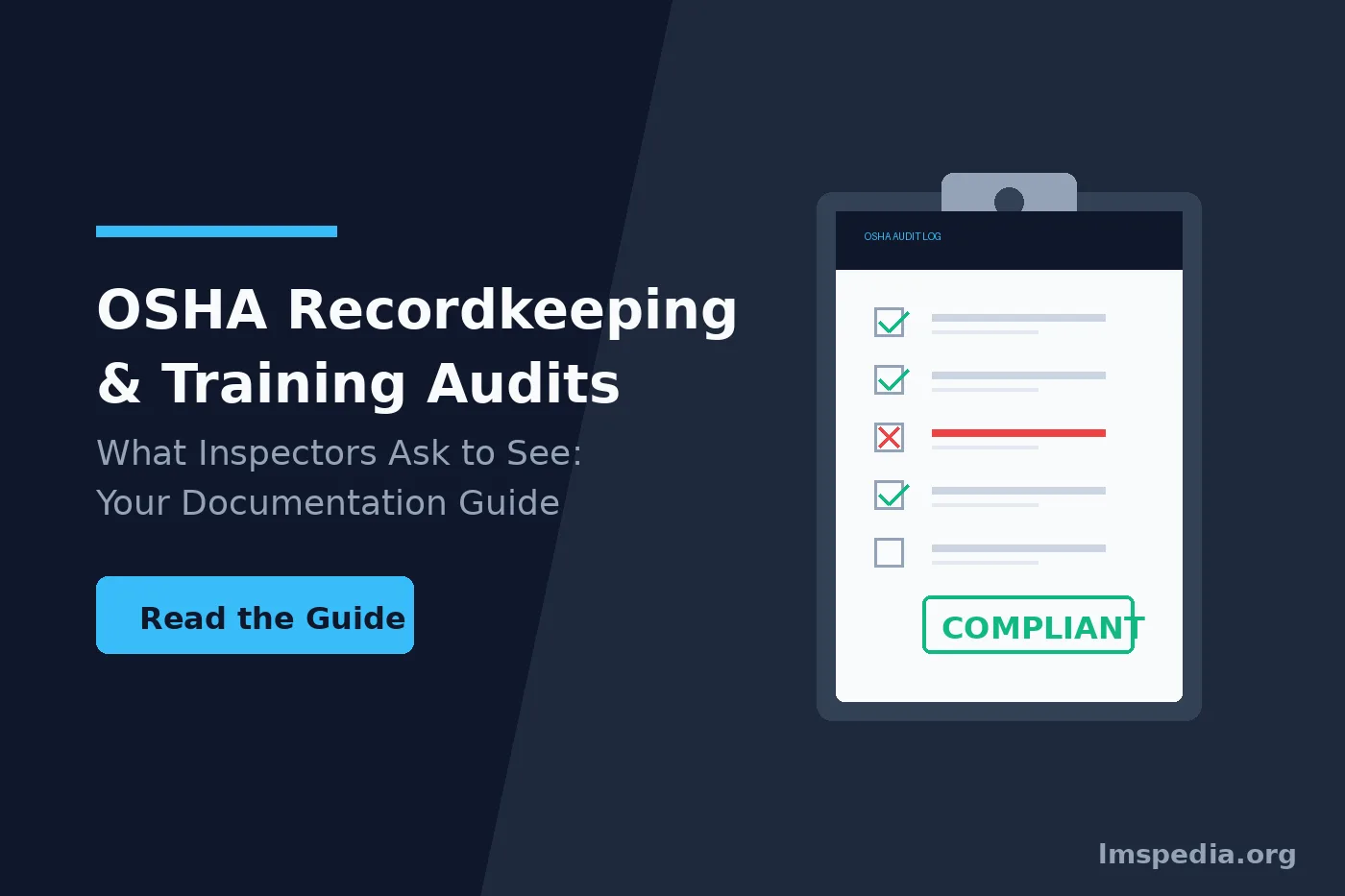 OSHA Recordkeeping and Training Documentation