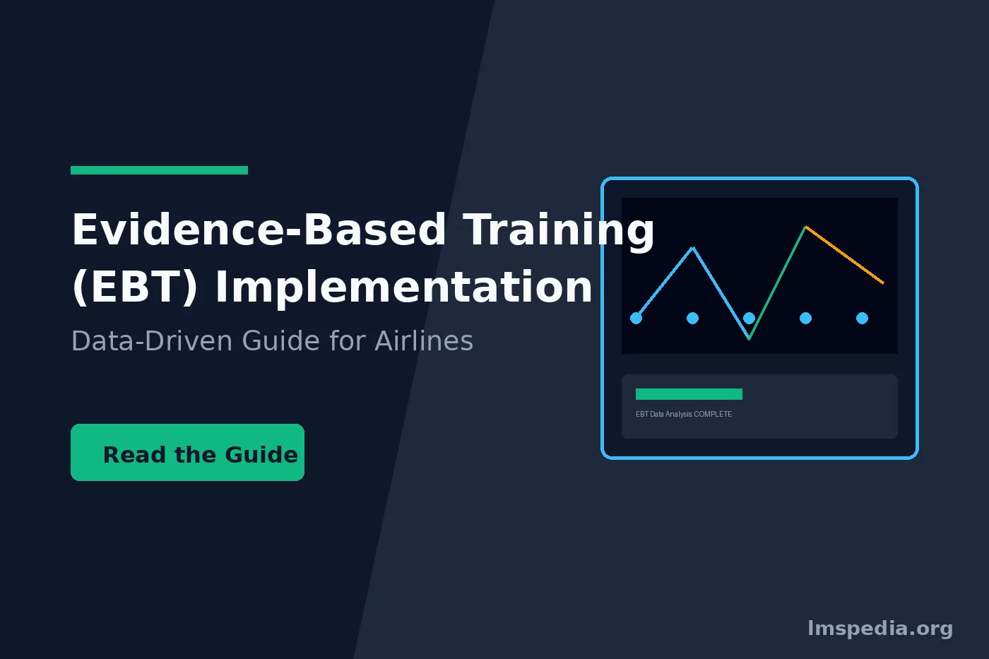 Evidence-Based Training (EBT) Implementation Guide for Airlines