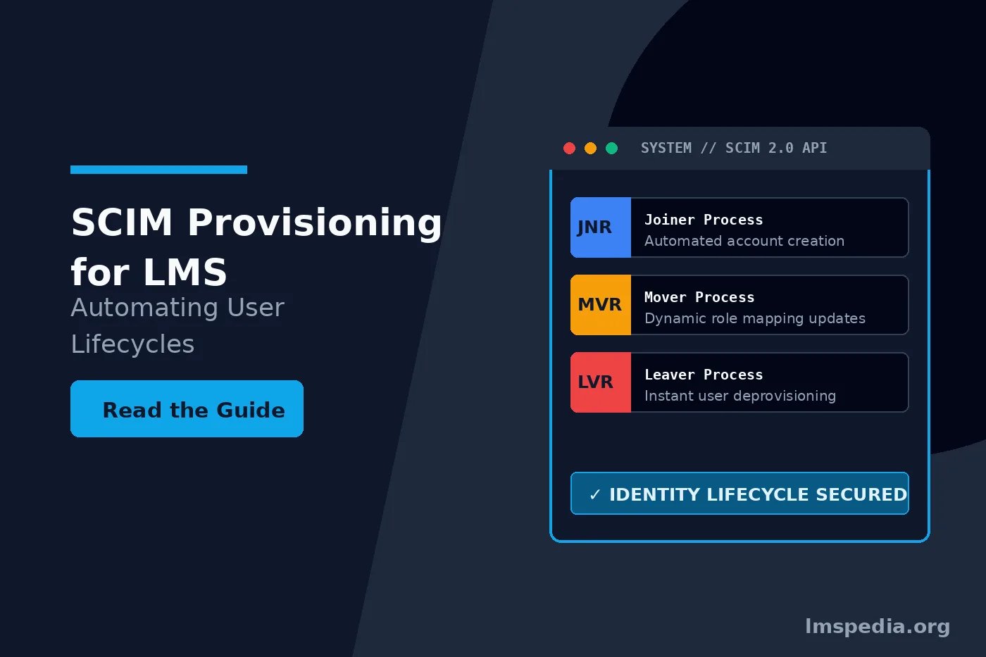 scim provisioning for lms