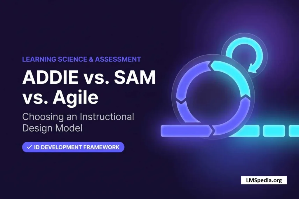 ADDIE vs SAM vs Agile Instructional Design