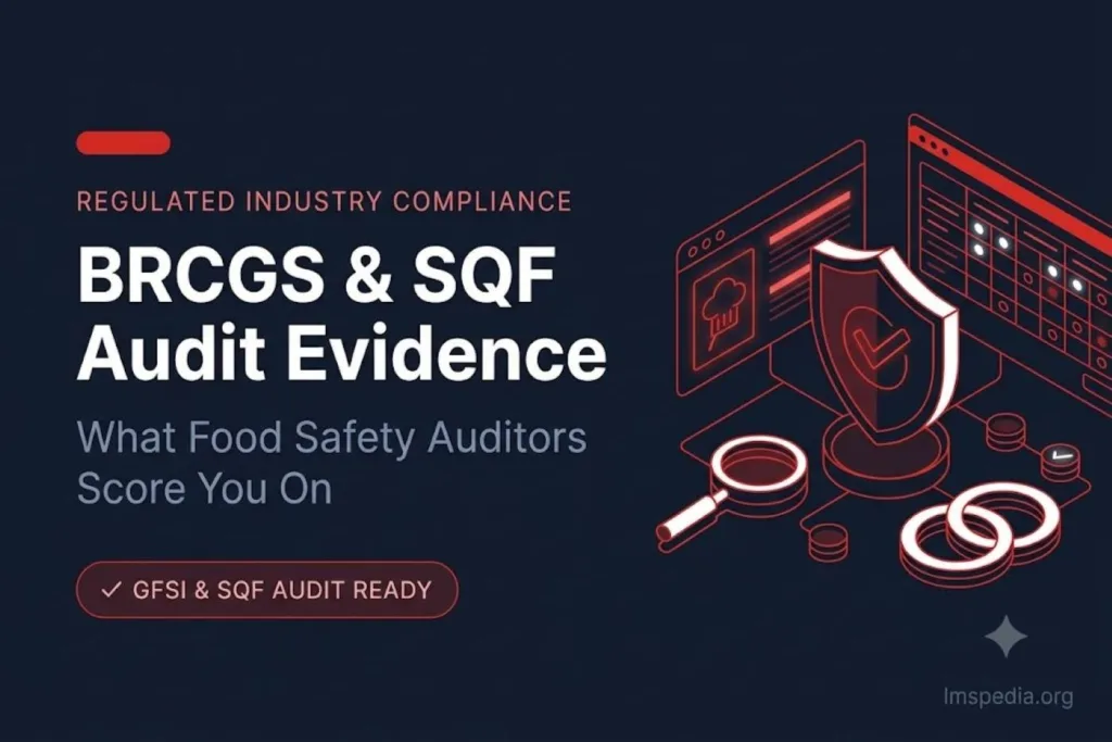 BRCGS and SQF Audit Training Evidence What Auditors Score You On