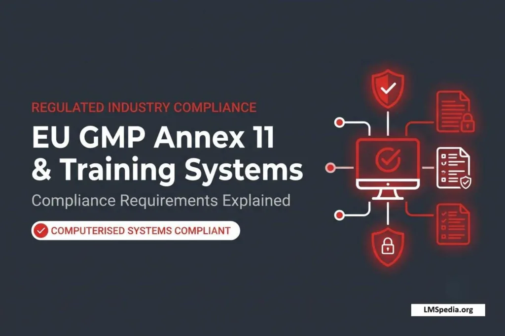 EU GMP Annex 11 and Training System