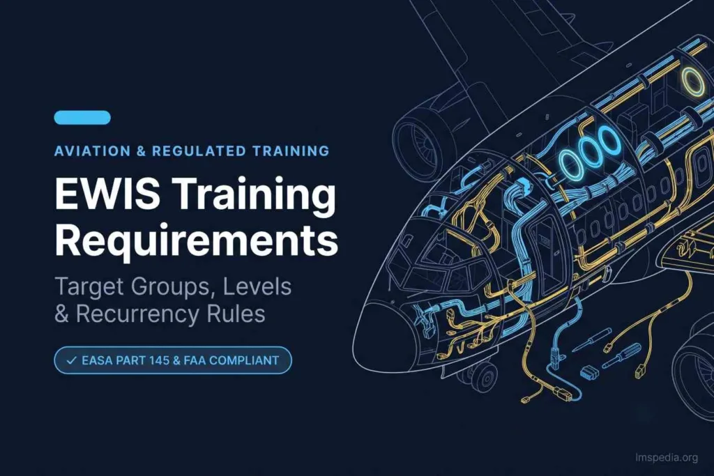 EWIS Training Requirements Target Groups, Levels and Recurrency