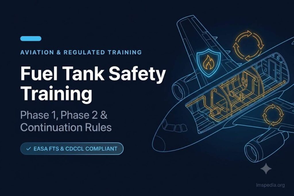 Fuel Tank Safety Training: Phase 1, Phase 2 and Continuation Requirements