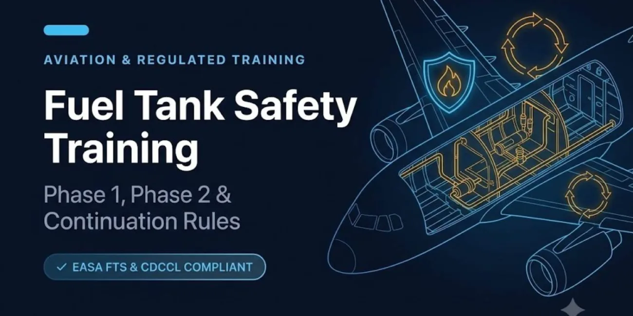 Fuel Tank Safety Training Phase 1, Phase 2 and Continuation Requirements