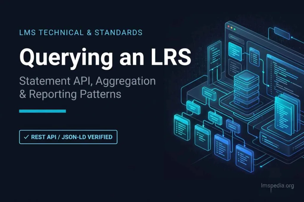 Querying an LRS Statement API, Aggregation & Reporting