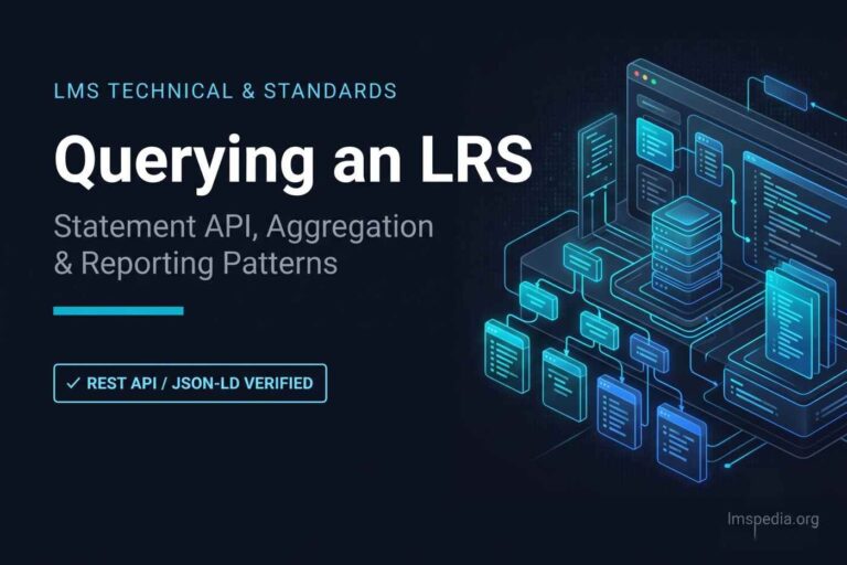 Querying an LRS: Statement API, Aggregation and Reporting Patterns