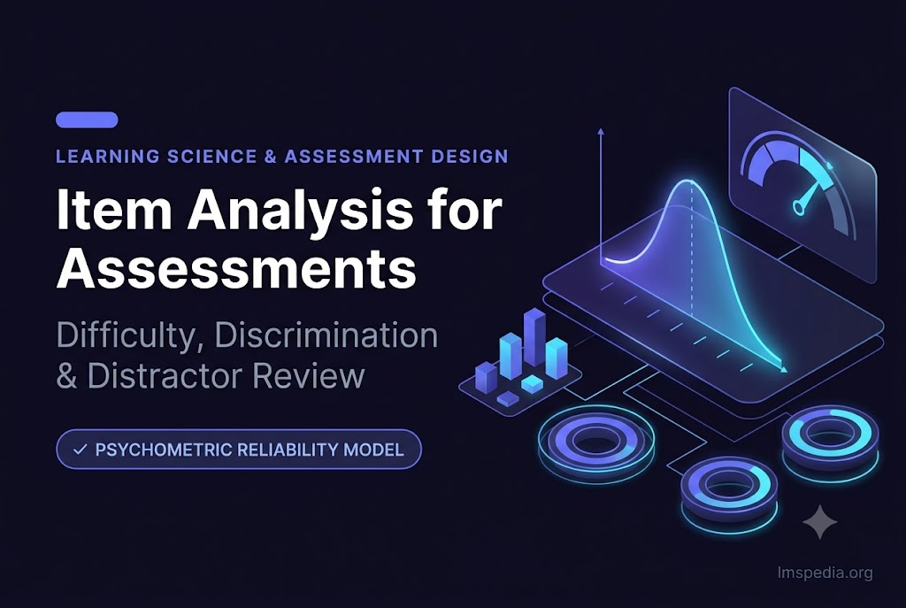 Item Analysis for Training Assessments: Difficulty, Discrimination and Distractor Review