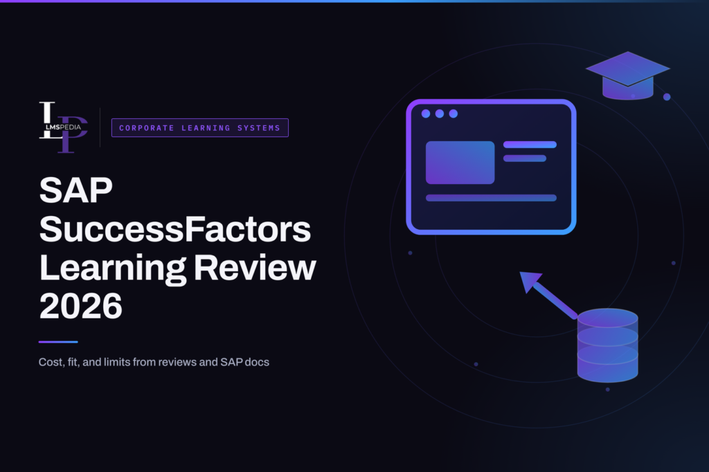 SAP SuccessFactors Learning Review 2026: Fit, Cost, and Limits